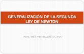 Generalización de La Segunda Ley de Newton