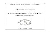 Feoktyisztov, Alekszander: A moksa mordvin nyelv alapjai