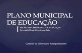 Pré Conferencia Plano Municipal de Educação