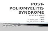 Post Poliomyelitis Syndrome