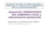 1-EXPOSICION ECM DIMENSIONES y PRESUPUESTO 2015.ppt