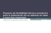 Proyecto de Factibilidad Técnico Económico Para La Elaboración