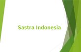 Sastra Indonesia