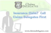Insurance Claim_ Call Claims Delegates First