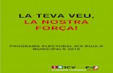 Programa Municipals 2015 ICV-EUiA-E