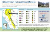 Infografía: Hidroelectricas en el Marañon
