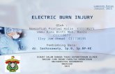 Long Case Electric burn injury