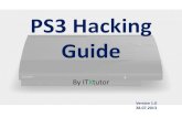 Ps3 Hacking Guide ByITXtutor