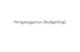 Penganggaran (Budgeting) - 1
