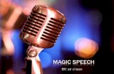 Magic Speech