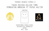Review Kuliah Tamu Pupuk Kaltim