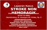 Non Hemorrhagik stroke Case
