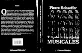 Schaeffer Pierre Tratado de Los Objetos Musicales