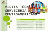 Visita Técnica Cervecería Centroamericana