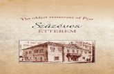 100 éves Restaurant menu