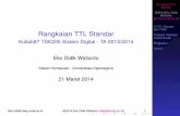 TSK205 Kuliah7 Rangkaian TTL Standar1