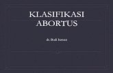 Klasifikasi Abortus