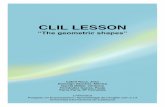 Clil Lesson - The Geometric Shapes