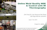 Weld Quality NDE & Control With IR Thermography