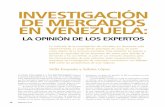 Investigacion de mercados en Venezuela