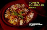 Turism Culinar in India