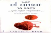 BECK, Aaron, Con El Amor No Basta, Paidós, Madrid, 1990