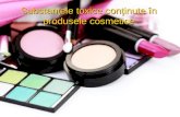 Substanţele Toxice Conţinute În Produsele Cosmetice