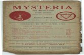 Mysteria avril 1913