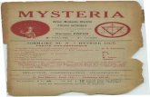 Mysteria - février 1913