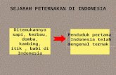 SEJARAH PETERNAKAN DI INDONESIA.ppt
