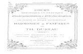 Cours Théorique Et Pratique d'Instrumentation Et d'Orchestration, Vol.1 (Dureau, 1905)