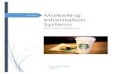 Marketing Information Systems Starbucks