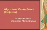 Algoritma Brute Force Bagian 2