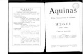 AaVv - Hegel - Numero Di Aquinas - 1981