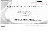 Pembahasan Soal UN Matematikajln SMA Program IPA 2012 Paket D46 Zona D