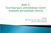 Ida 152 - Bab 3 - Sumbangan Peradaban Islam Kepada Peradaban Dunia
