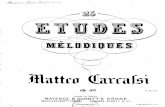 Matteo Carcassi - Etudes Melodiques Progressives - Op. 60
