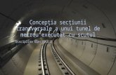 Concepția Secțiunii Transversale a Unui Tunel de Metrou
