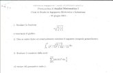 Compiti Svolti Analisi Matematica I