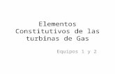 Elementos Constitutivos de Las Turbinas de Gas
