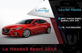 Mazda3 Sport 2015 - Caractéristiques, prix, garantie
