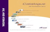Catalogue Formations 2014 Tunisie Aai