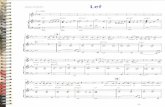 Lef - Karin Bloemen sheet music