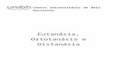 EutanÃ¡Sia, DistanÃ¡Sia e OrtotanÃ¡Sia- Parte Escrita 2