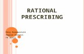 Rational Prescribing