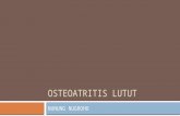 Kuliah Osteoartritis