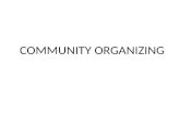PENGKOM STRATEGY 1 Community Organizing