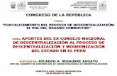 Ricardo Vidaurre - Congreso de La República Ppt