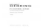 Helmut Oehring - Foxfire Eins