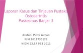 Presentasi Laporan Kasus dan Tinjauan Pustaka Osteoartritis Fani.pptx